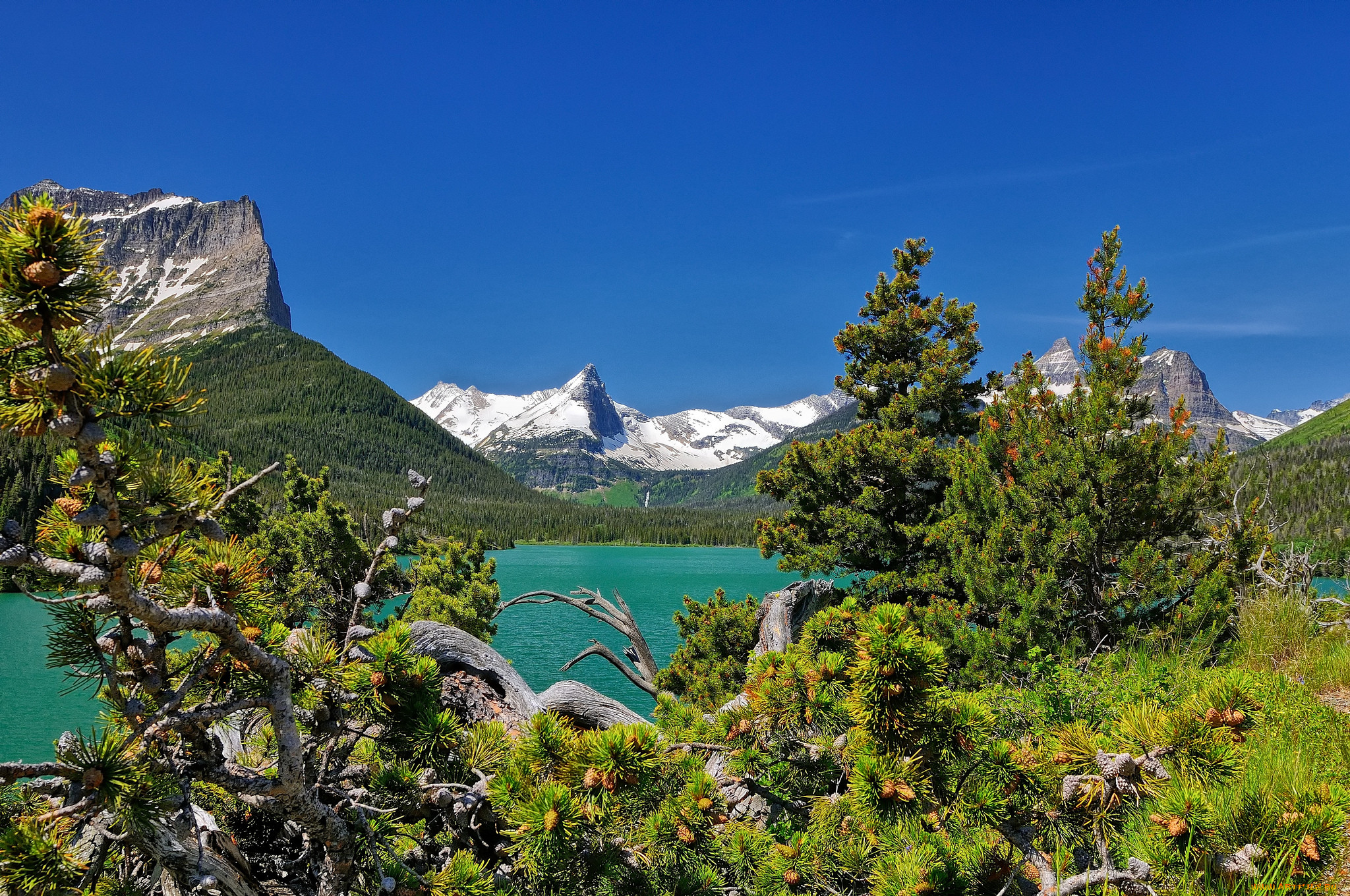 saint, mary, lake, glacier, national, park, montana, , , , , , , , , , 